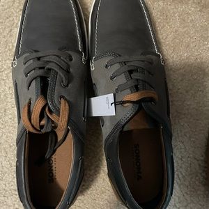 Men’s gray Sonoma boat shoes brand new with tag